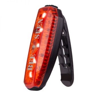 Bee Seen Led Clip Light USB Red