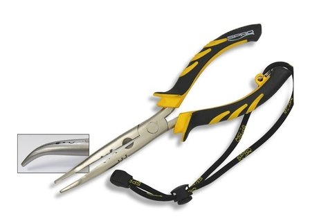 Spro - Bent long nose plier 23 cm