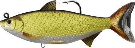 Live Target Golden Shiner Swimbait Sinking MD 50gr/14cm Gold/Black