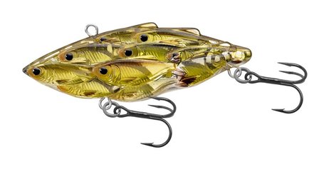 Life Target Rattlebait Yearling Sinking MD 18gr/7,6cm Gold/Black