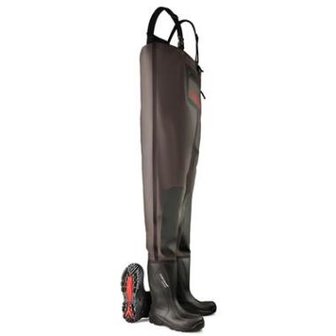 Dunlop Purofort+ Chest Wader Full Safety waadbroek S5 stalen neus