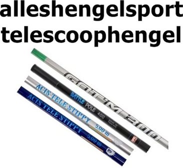 alleshengelsport Telescoop Hengel mix