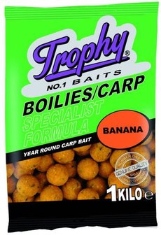 Trophy Boilies 1kg/15mm Banana