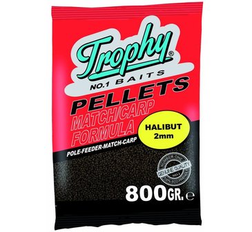 Trophy Halibut Pellets 2mm 800gr