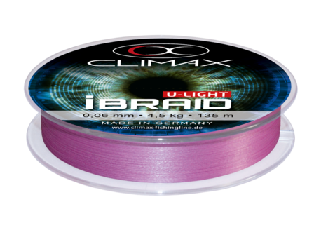 Climax IBraid U-Light 135m 7,5kg 0,10mm Fluo Purple