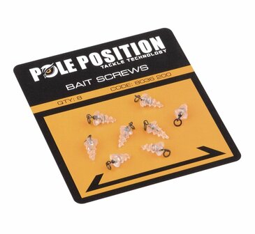 Pole Position Bait Screws (8 stuks)
