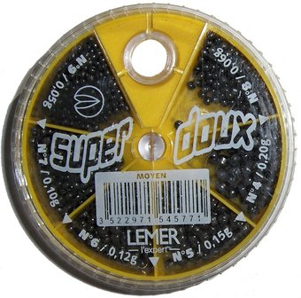 Lemer Lood 90gr 6-vaks Medium/Moyen (geel)