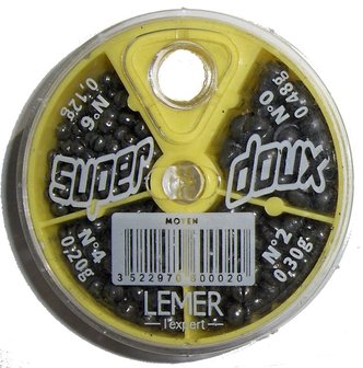 Lemer Lood 60gr 4-vaks Medium/Moyen (geel)