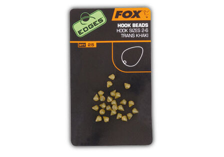 fox - edges Hook beads hook size 7-10