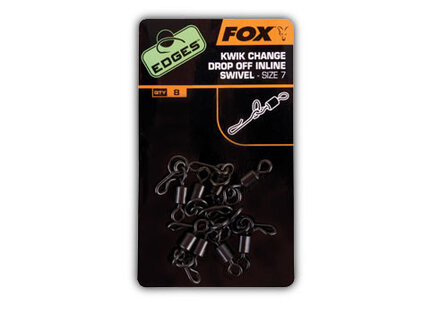 fox - edges kwick change drop off inline swivel size 7