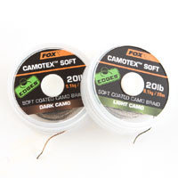 fox - edges camotex soft 20 m 25lb 11.3kg dark camo