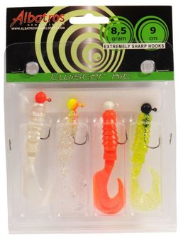 Albatros Twisterkit Baits 9 cm / 8,5 gr