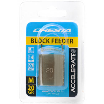 Cresta Accellerate Block Feeder Medium 20gr