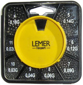 Lemer 120gr 8-vaks Fine Sizes