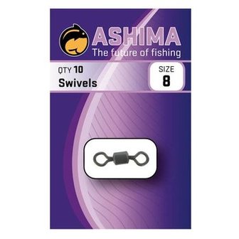Ashima Swivels Size 8 (10x)