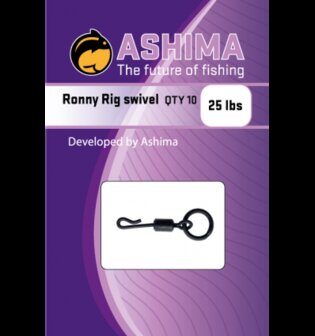 Ashima Ronny Rig Swivels 25lbs (10x)
