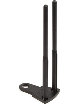 Taska Snag Ears Black-2 stuks