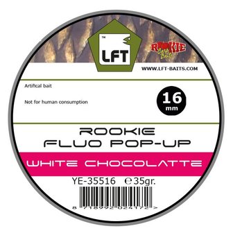 LFT Rookie Fluo Pop-Up 16mm White Chocolatte 35gr