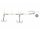Spro HD Baitfish Rig 7x7 Wire 1100 45cm (Haak 4) 18kg