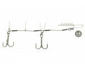 Spro HD Baitfish Rig 7x7 Wire 1100 45cm (Haak 2) 18kg