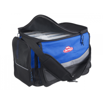 Berkley Bag 4 Boxes XL Grijs/Blauw/Zwart (47x21,5x31cm)