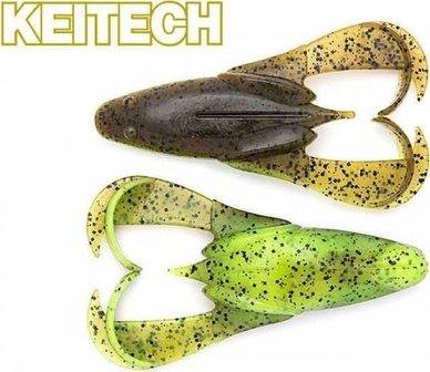 Keitech Noisy Flapper Frog Green Pumpkin/Chartreuse 401