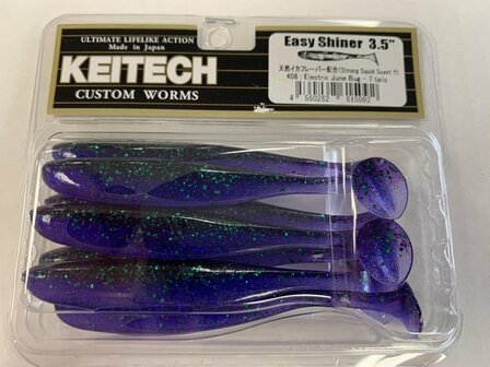 Keitech Easy Shiner 3,5&quot; Electric June Bug 408