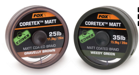 fox - edges coretex matt 20 m 15 lb 6.8kg 