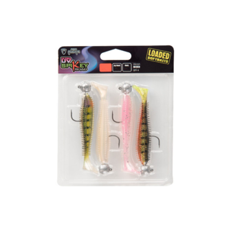 Fox Rage Spikey Loaded UV Mixed Colour Pack 9cm 3/0 (10g) 