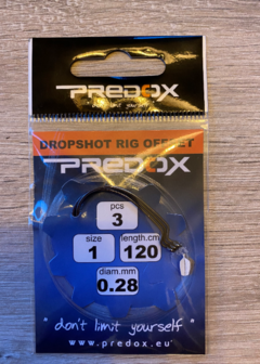 Predox Dropshot Rig Worm (3st)