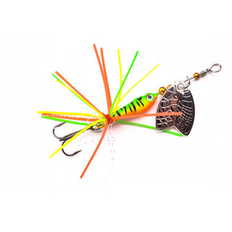 Spro Larva Mayfly Spinner Treble Hook Firetiger 5cm (4g)