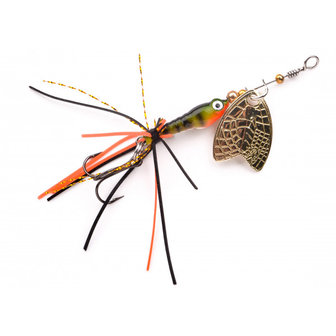 Spro Larva Mayfly Spinner Treble Hook Perch 5cm (4g)