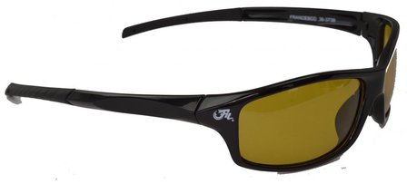 Fil Polarized Sunglass Francesco Black Frame/Yellow Lens