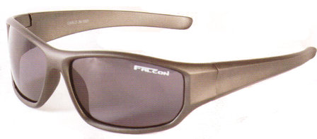 Falcon Polarized Sunglass Carlo - Matt Grey Frame / Grey Lens