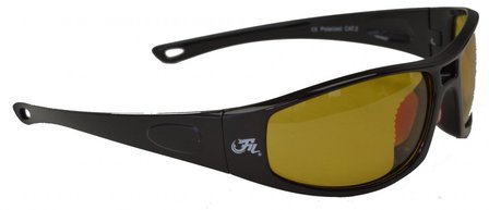 Fil Polarized Sunglass Mario Black Frame/Yellow Lens