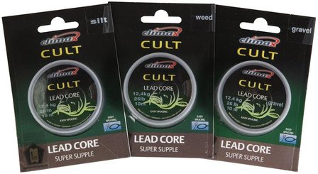 Climax Cult Lead Core Silt 25lb. 10mtr