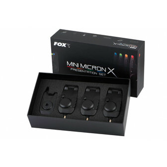 Fox Mini Micron X 3 Rod Set, beetmelder