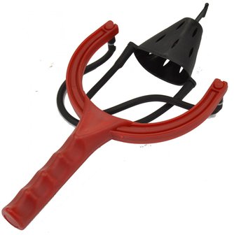 LFT Favourite Carp Boilie Caty (Red) catapult