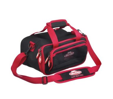 Berkley Powerbait Bag Black zwart/rood - roofvistas Medium