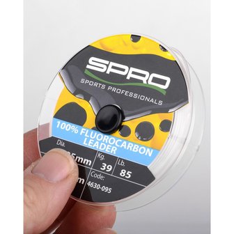 Spro 100% Fluorocarbon Leader 5m 0.95mm 39kg