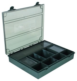 Piet Vogel -   Carp box set inl ruller guide, 4 small box, 1 rig box