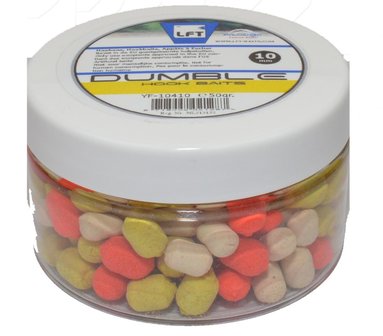 LFT Precision Fluo Dumble Color Mix 11mm 50gr