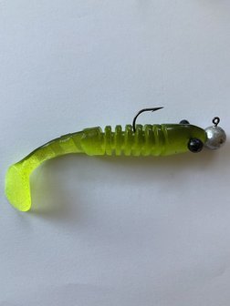 LFT Skelleton Shad 2pcs 11cm 10gr Green