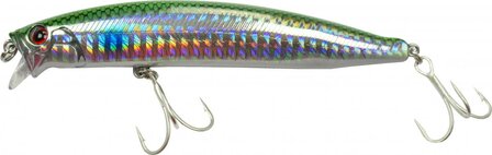 LFT Pop Pencil 10,5cm. 17gr. / Silver Olive Back (Topwater)