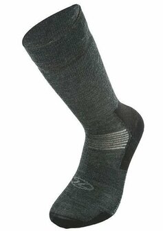 Highlander (Sokken) Liner Wool Kuit Charcoal