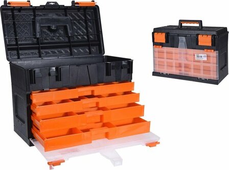 LFT Multiray (4) Frontloader Tackle Box (45 x 26 x 32 cm)