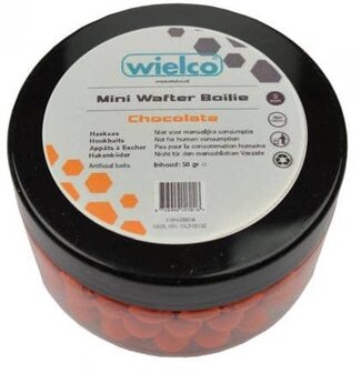 Wielco Mini Wafter Boilie 9mm 50 gr Chocolate