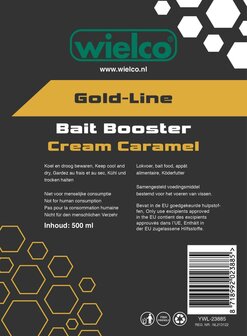 Wielco Bait Booster 500ml. Cream Caramel