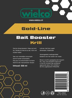 Wielco Bait Booster 500ml. Krill