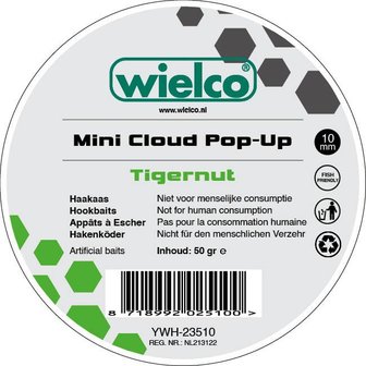 Wielco Mini Cloud Pop-Up Boilie 10mm. 50gr. Tigernut